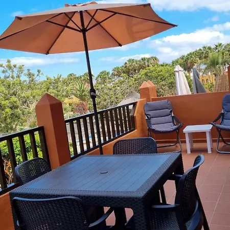 In Mit Grosser Terrasse Apartment Corralejo